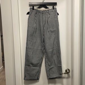 Brixton gingham pants